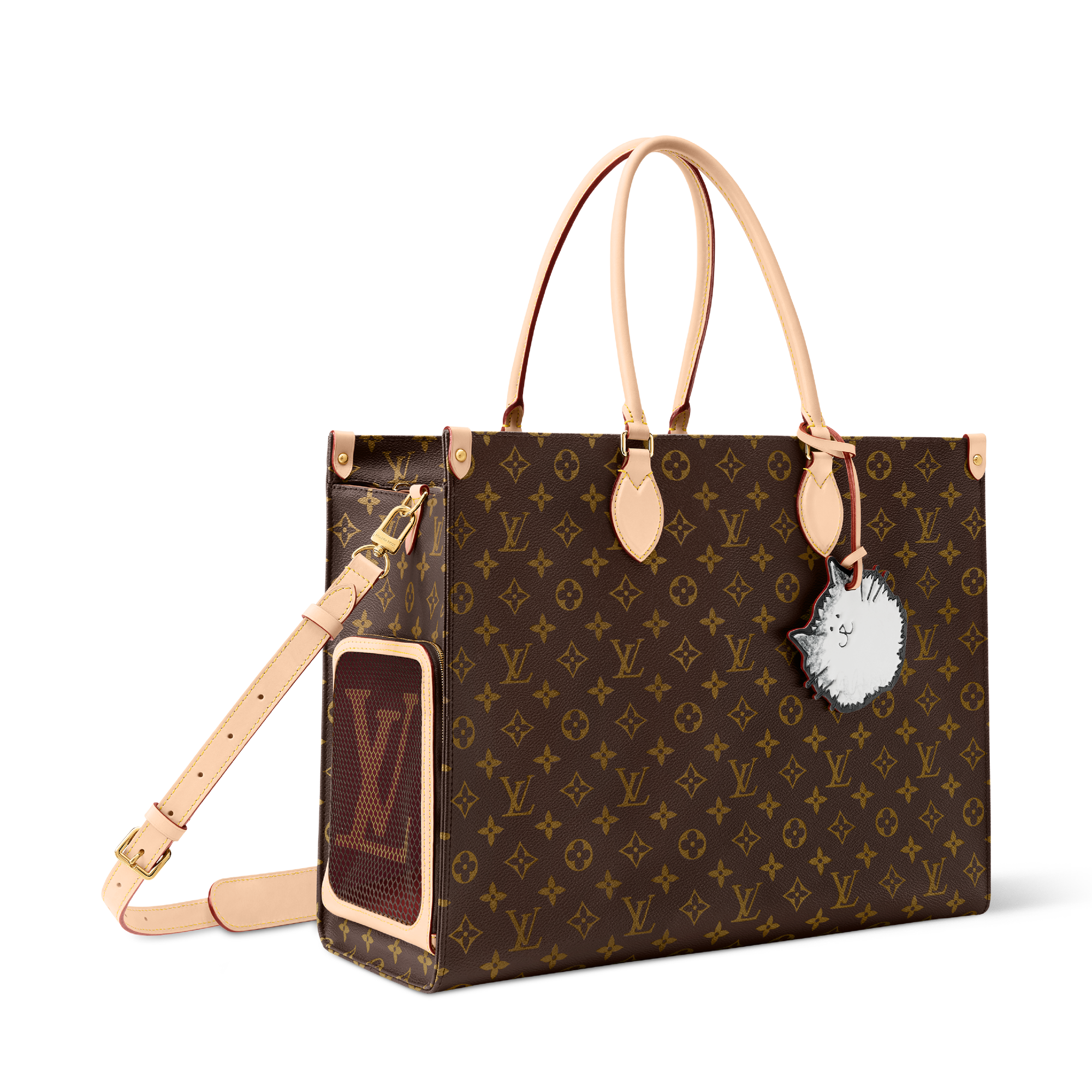 Louis Vuitton Monogram トートバッグ OnTheGo Cat Monogram Canvas - Travel M15142 | LOUIS VUITTON
